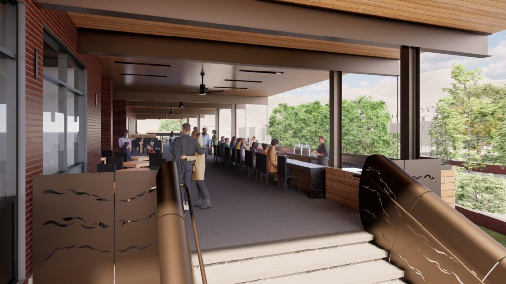 Bridgewater Grill Patio Rendering